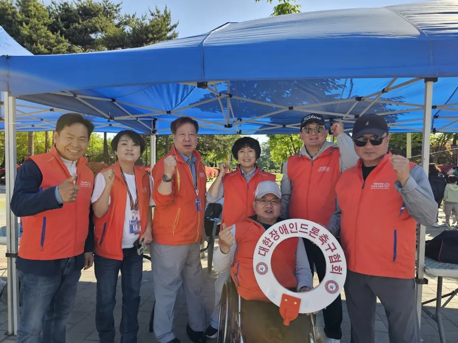 부스 운영 — 대한장애인드론축구협회